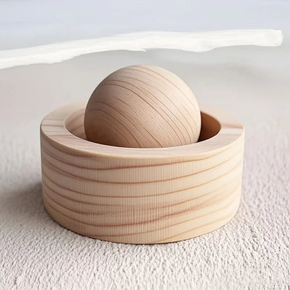 Natural Wooden Essential Oil Diffuser – Mini Aromatherapy Fragrance Diffuser for Car & Home