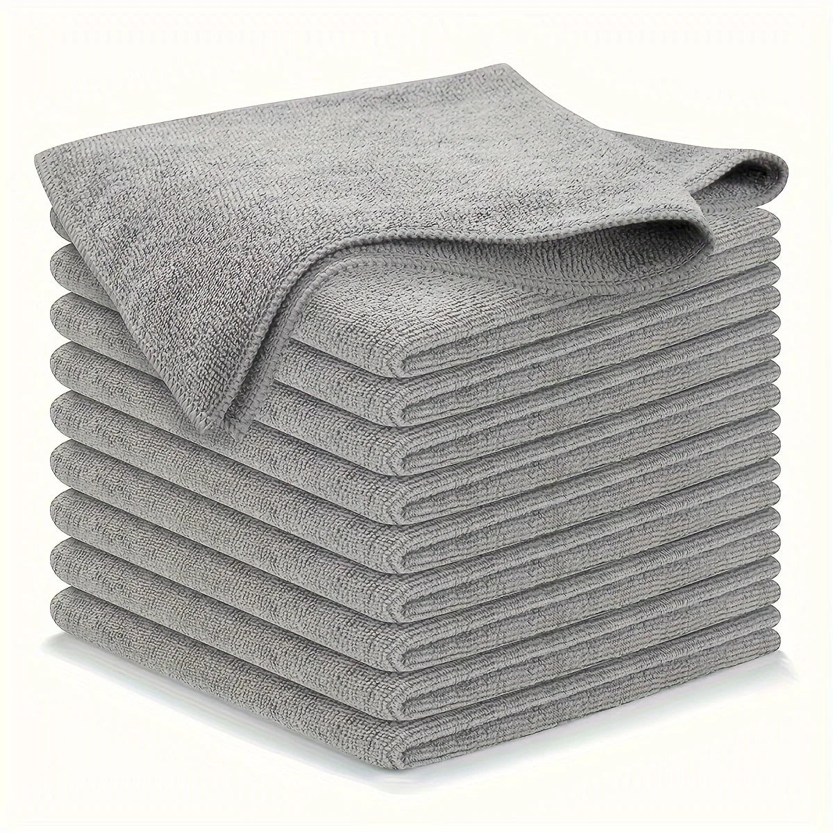 Premium Microfiber Cleaning Cloths – Lint-Free Reusable Cleaning Towels (25 × 25cm)