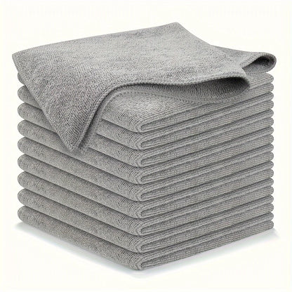 Premium Microfiber Cleaning Cloths – Lint-Free Reusable Cleaning Towels (25 × 25cm)