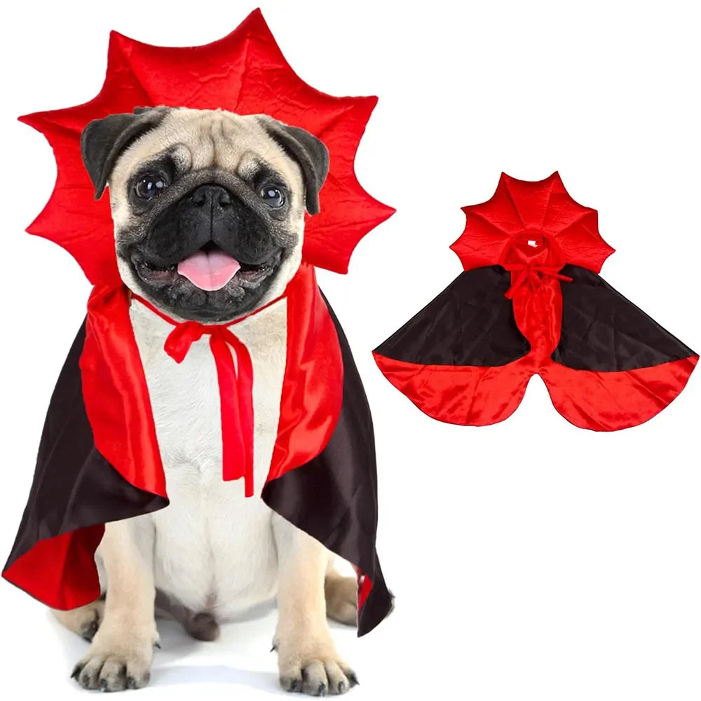 Vampire Halloween Costume for Dogs & Cats