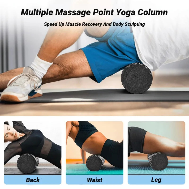 High-Density Foam Roller – Deep Tissue Muscle Recovery & Massage Roller (33cm)