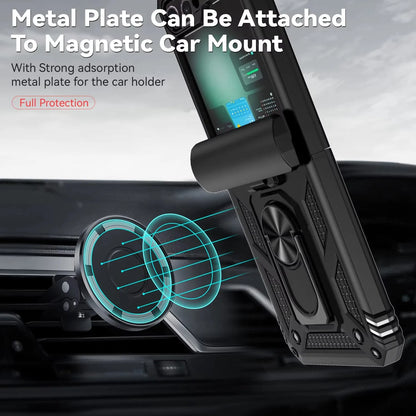 Samsung Galaxy Z Flip7 Phone Case with Ring Bracket (8 colours available)