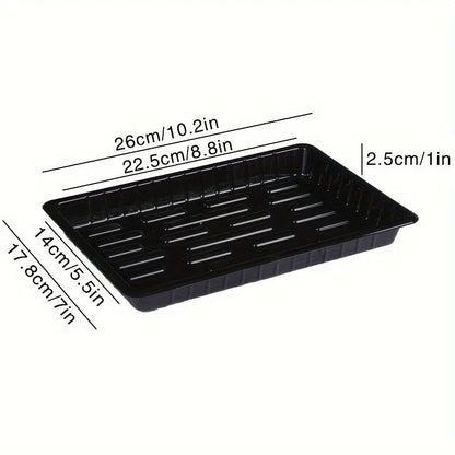 10-Piece Reusable Seedling Tray Set – Seed Starting & Plant Growing Trays