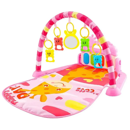 Baby Piano Play Mat Gym – Musical Activity & Tummy Time Toy (0–36 Months)