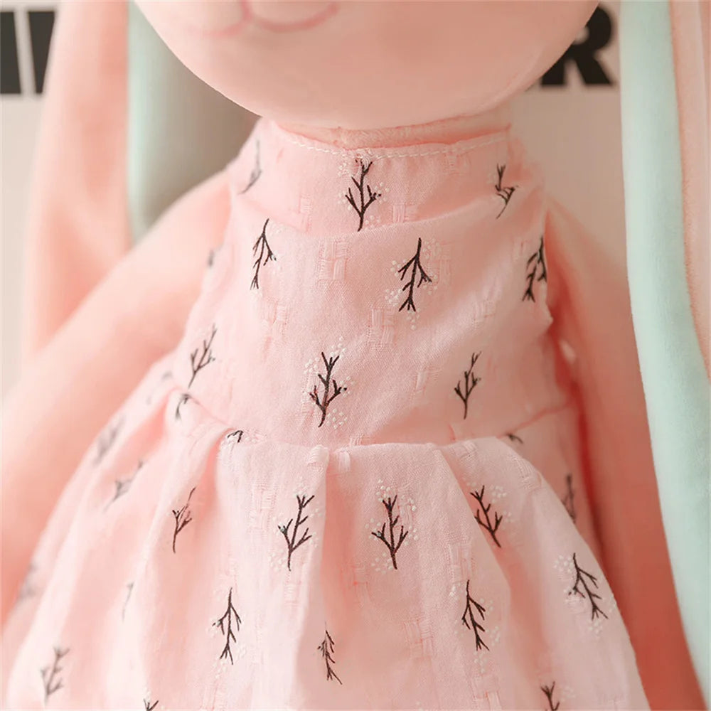 Plush Bunny Rabbit – Soft Stuffed Animal & Cuddle Pillow