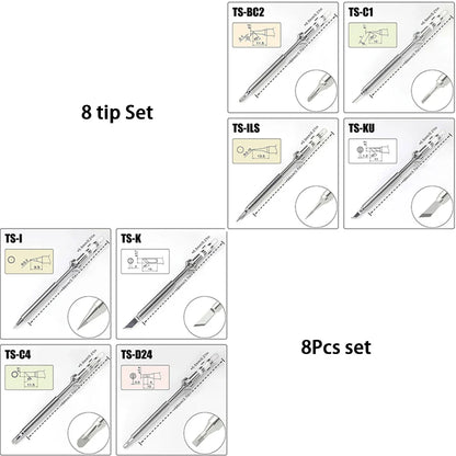 Pine64 TS101/TS100/ Soldering Iron Tips Sets