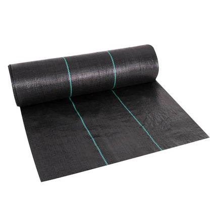 PE Woven Weed Control Fabric – Water Permeable Garden & Landscape Barrier