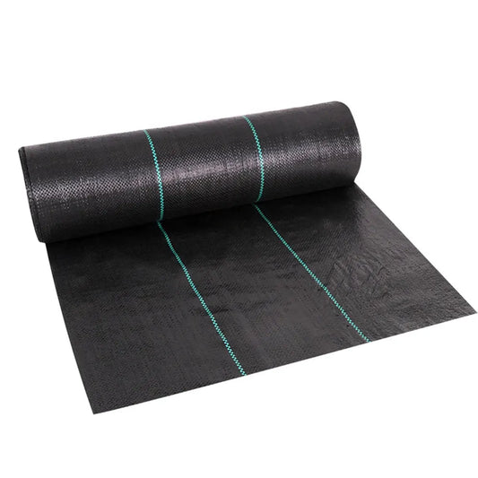 PE Woven Weed Control Fabric – Water Permeable Garden & Landscape Barrier