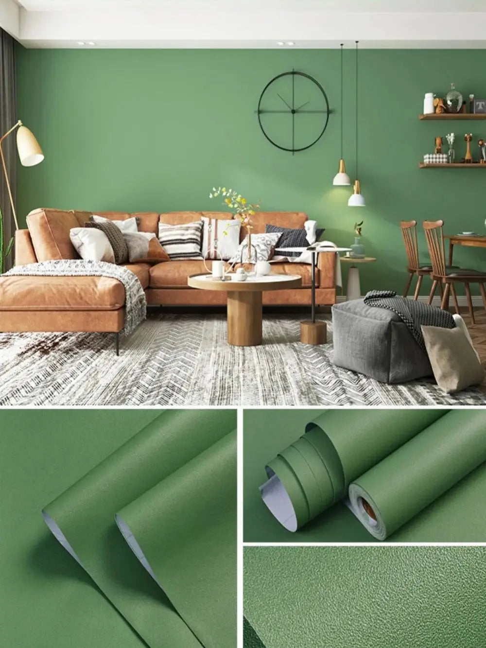 Self-Adhesive Matte Renovation Film – Waterproof Furniture & Wall Covering