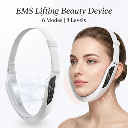 EMS V-Face Massager – Rechargeable Microcurrent Facial Massage Device
