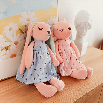 Plush Bunny Rabbit – Soft Stuffed Animal & Cuddle Pillow