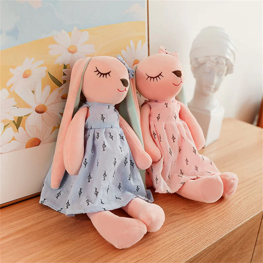 Plush Bunny Rabbit – Soft Stuffed Animal & Cuddle Pillow