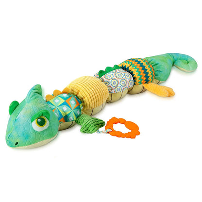 Musical Caterpillar Baby Rattle Toy – Soft Plush Sensory Activity Toy