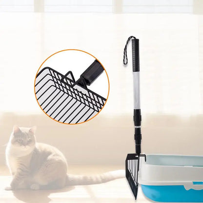 Extendable Chicken Coop Poop Scooper & Sifting Rake