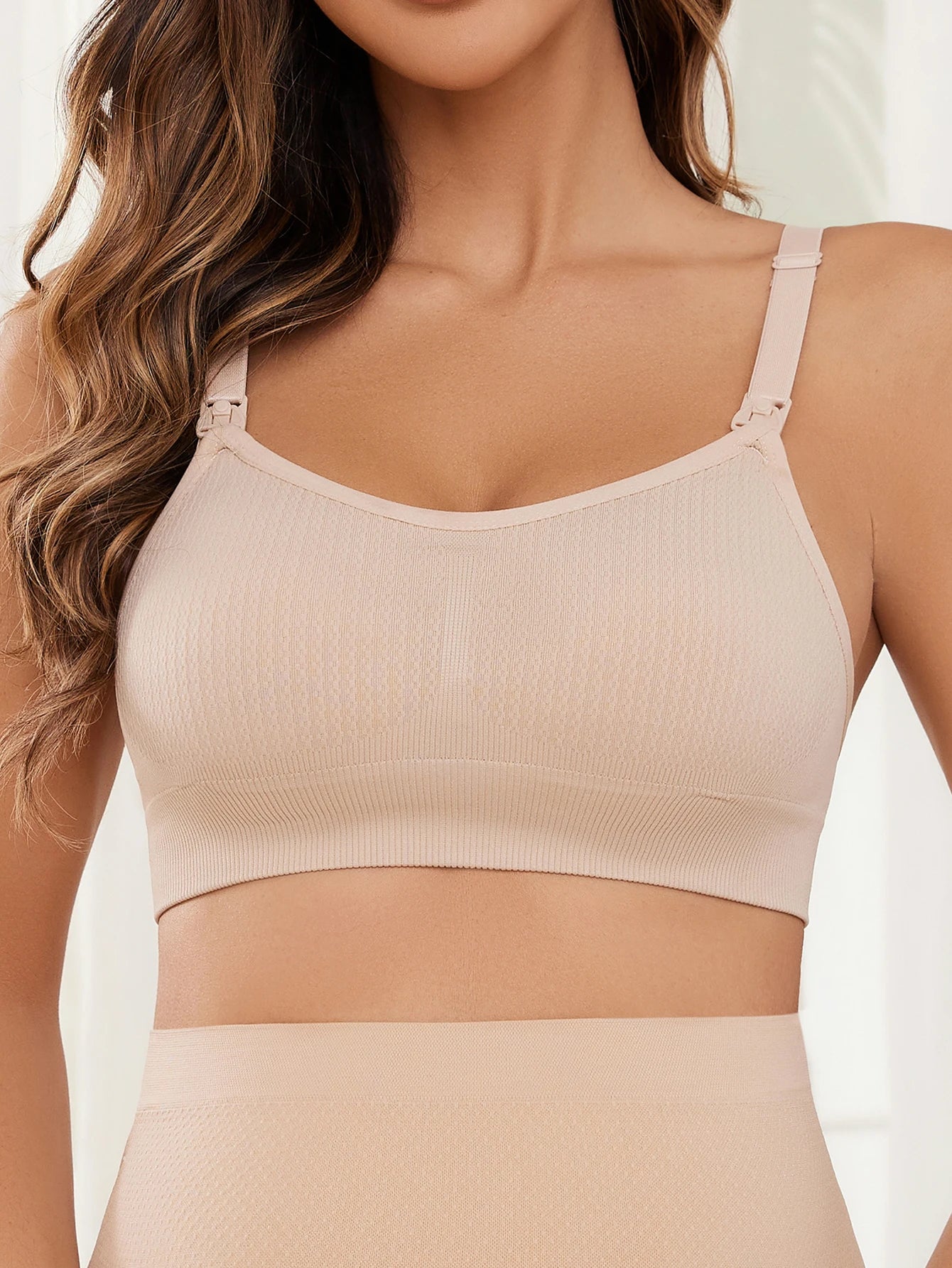 3-Pack Maternity Nursing Bras – Wire-Free Breastfeeding Bra Set
