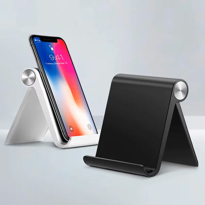 Adjustable Foldable Phone Stand – Portable Desktop Mobile Holder