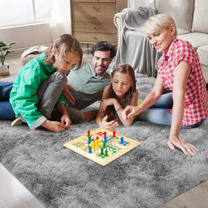 Ultra-Soft Shag Area Rug – Plush Non-Slip Floor Rug for Bedroom, Living Room & Nursery