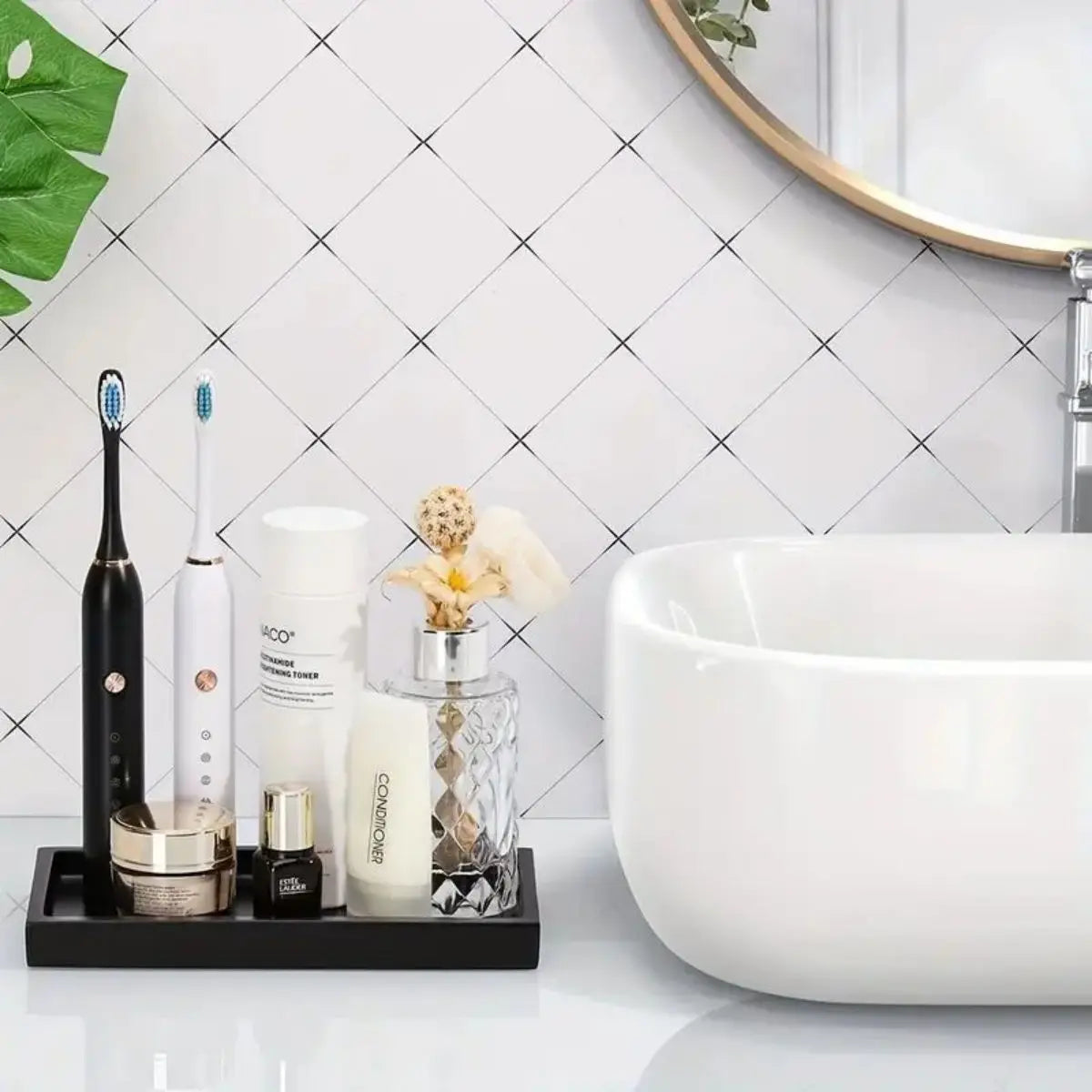 Silicone Vanity Tray – Bathroom & Jewellery Storage Organiser