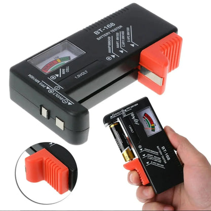 BT-168 Universal Battery Tester – AA/AAA/C/D/9V Button Cell Checker