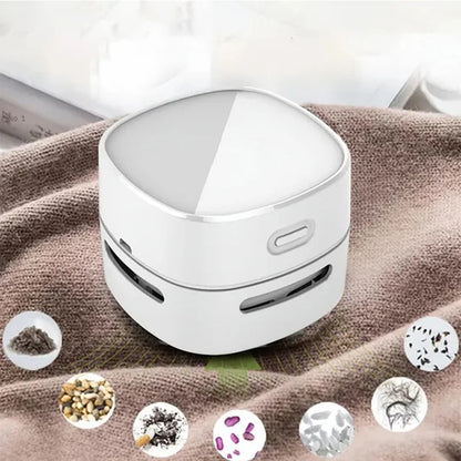 Mini Desktop Vacuum Cleaner – Portable USB Desk & Keyboard Dust Cleaner