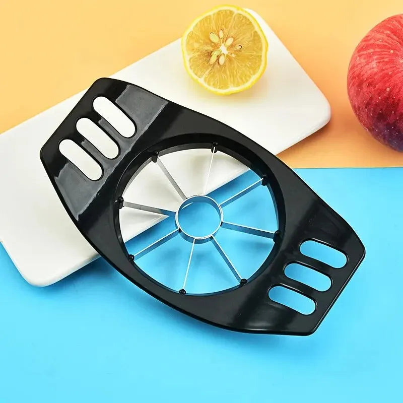 Stainless Steel Apple Cutter & Corer – 8-Blade Fruit Slicer for Quick & Easy Apple Prep
