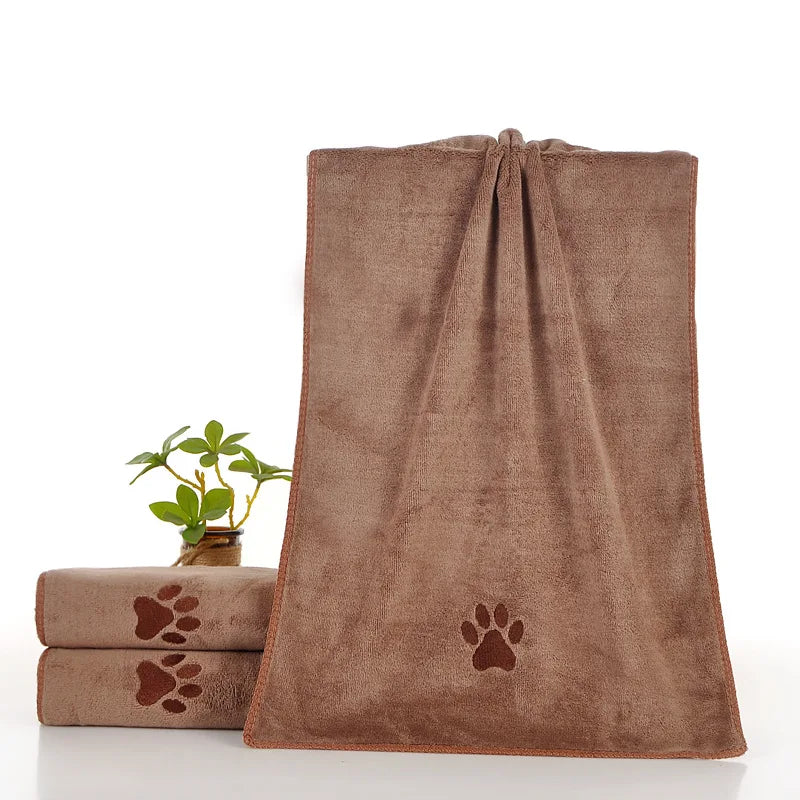 Quick Dry Pet Towel – Soft Microfibre Dog & Cat Bath Towel