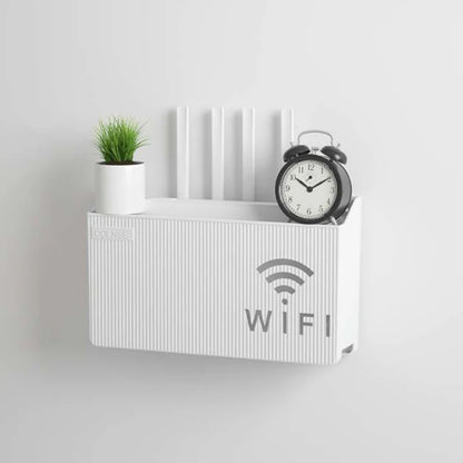 Wall Mounted Router Storage Shelf