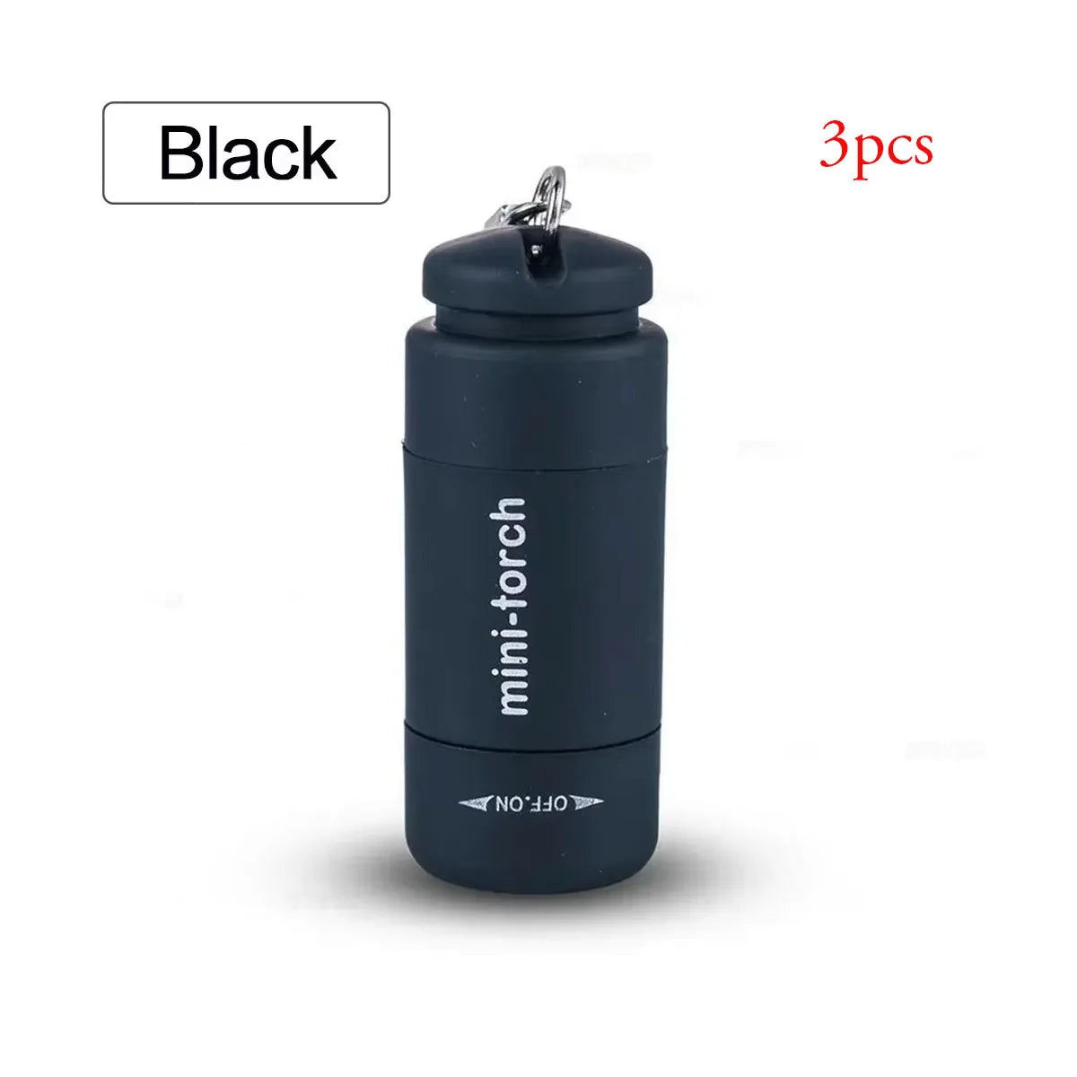 USB Rechargeable Mini Keychain Flashlight – Pocket LED Torch