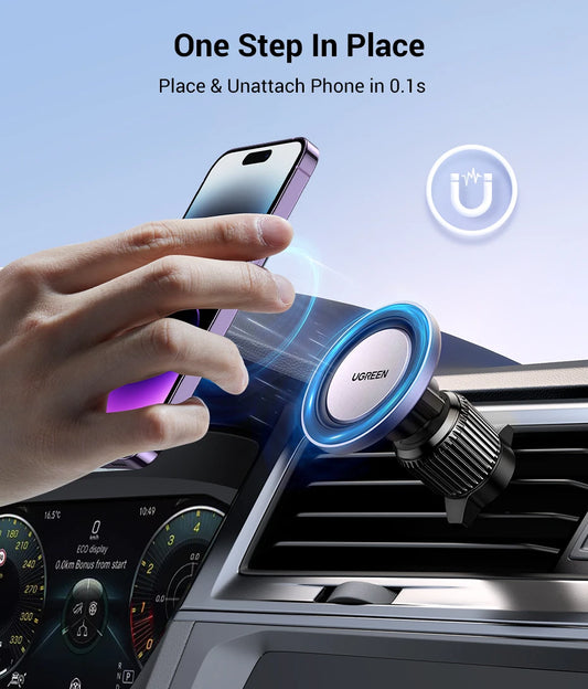 Magnetic Car Phone Holder – MagSafe Air Vent Mount