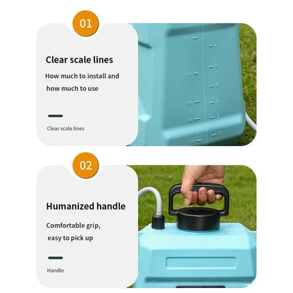 Rechargeable Electric Garden Sprayer – 5L/8L Portable Pressure Spray Tank