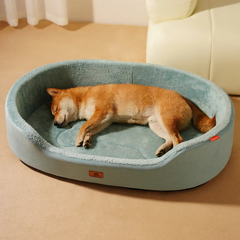 Orthopaedic Waterproof Dog Bed – Plush Winter Sofa Bed for Medium & Large Dogs