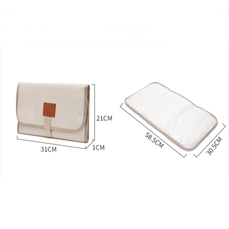 Foldable Baby Diaper Changing Mat for Travel