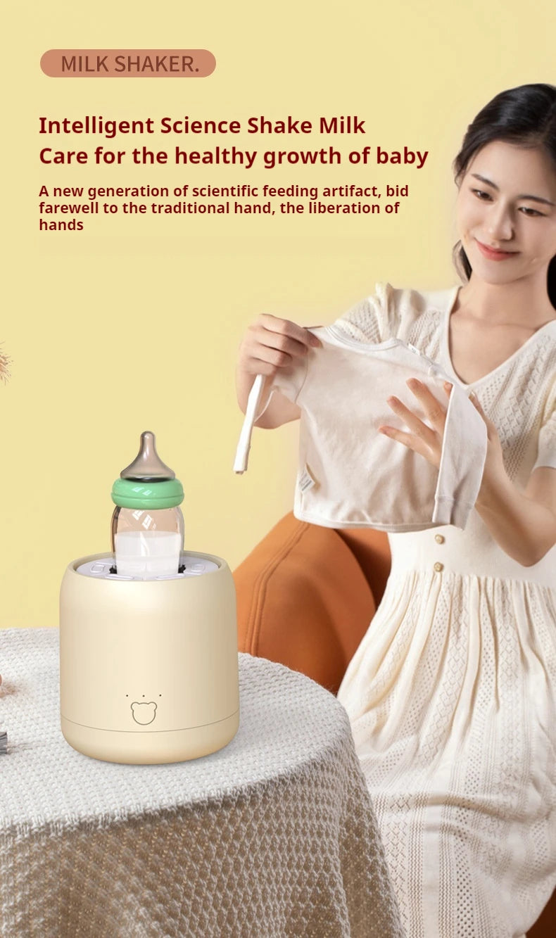 Portable Electric Baby Formula Mixer with Rechargeable Battery