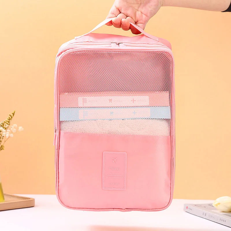 Portable Travel Shoe Storage Bag – Multifunctional Packing Organiser