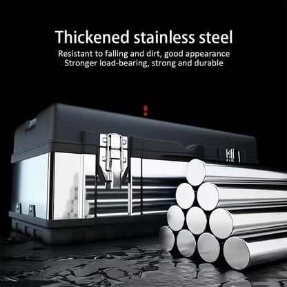 Stainless Steel Double Layer Tool Box