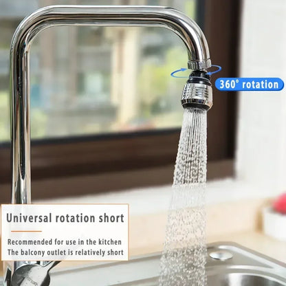 Rotating Tap Extender – High Pressure Kitchen & Bathroom Faucet Attachment