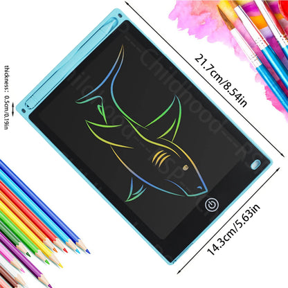 8.5" LCD Writing Tablet – Reusable Drawing & Doodle Board for Kids