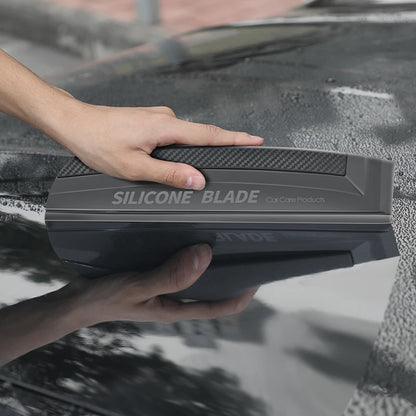 Soft Silicone Car Squeegee – Scratch-Free Water Blade for Car Windows & Glass