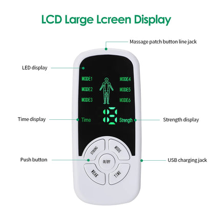 EMS Electric Muscle Stimulator – Multi-Mode Pulse Massager
