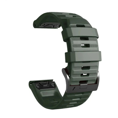 QuickFit Silicone Strap for the Garmin Flagship Models (2 sizes & 46 colours available)