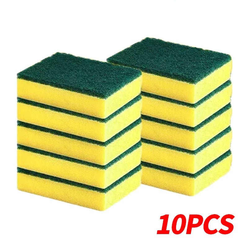 Kitchen Cleaning Sponges – Double-Sided Scrub Sponge Set