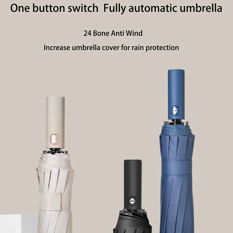 Windproof Umbrella – Heavy Duty UV Protection Business Umbrella
