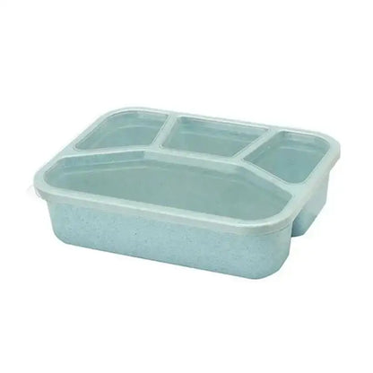 4-Compartment Bento Lunch Box – Leak-Resistant Microwave & Dishwasher Safe Meal Container