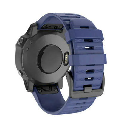 QuickFit Silicone Strap for the Garmin Descent MK1/MK2/MK2i, Enduro/2, Tactix Delta (26mm) (10 colours available)