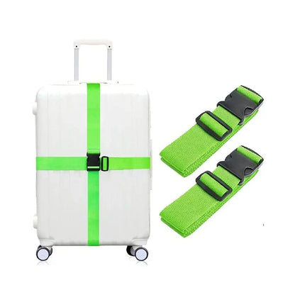 Adjustable Luggage Straps (Pack of 2, with 7 colours available)