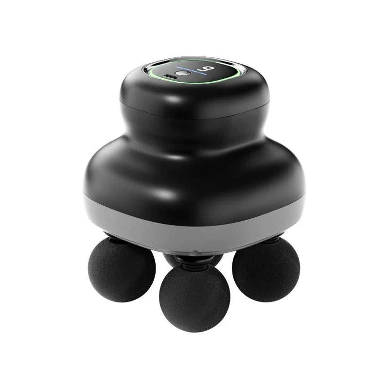 4-Head Massage Gun – Portable Deep Tissue Muscle Massager for Recovery & Relaxation