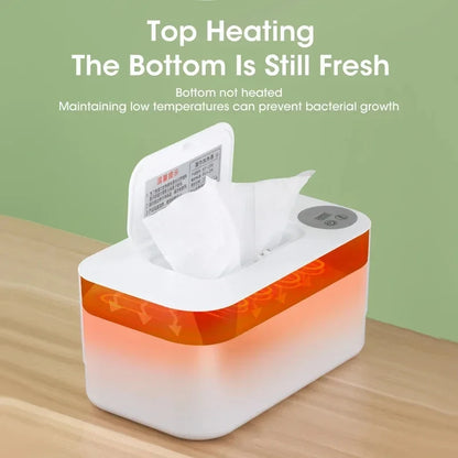 Portable Baby Wipe Warmer with LED Temperature Display
