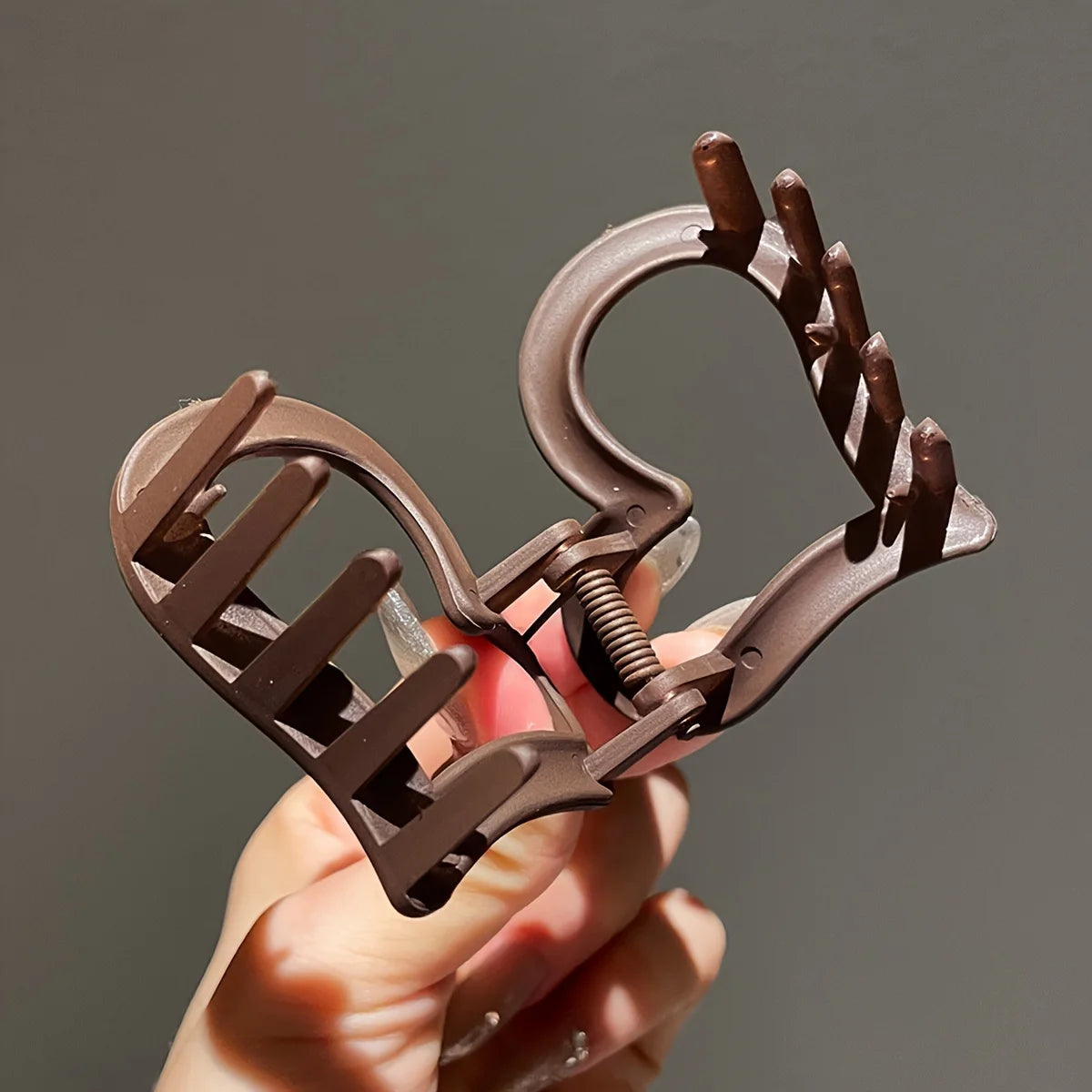 11-Piece Frosted Hair Claw Clip Set