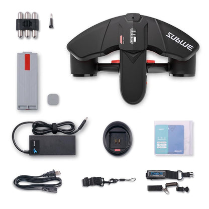 SUBLUE Navbow Sea Scooter Underwater - Red/Black