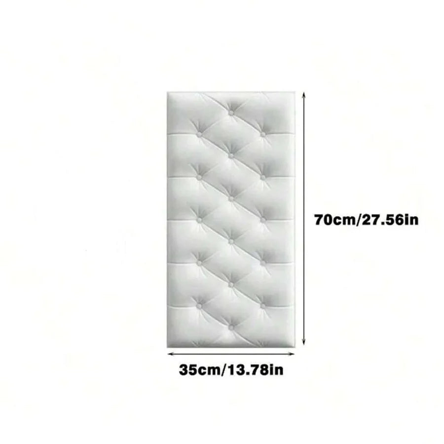 3D Self-Adhesive Foam Wall Stickers (9 colours available)